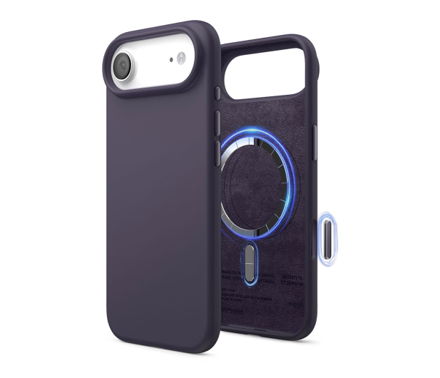 Elago Magsafe Silicon Case do iPhone 17 AIR Deep Purple - 1360498 - zdjęcie